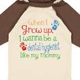 thumbnail image 4 of Inktastic Dental Hygienist Like Mommy Boys or Girls Long Sleeve Baby Bodysuit, 4 of 5