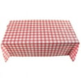 thumbnail image 1 of Nappe de Pique-Nique, Nappe Jetable à Carreaux Rouges, Nappes en Plastique pour Fête d'Anniversaire Cowboy Western Italien Camping Grange Cour Ferme, 1 of 5