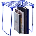 thumbnail image 3 of TEMOGU-Stac-A-Shelf Locker Shelf, Stackable, Extra Tall, Fits Standard Size School Lockers, Blue, 3 of 4