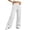 White, variant on KIHOUT Womens Wide Leg Sweatpants with Pockets Elastic Waistband Solid Color Casual Lounge Pants Baggy Straight Leg Long Trousers