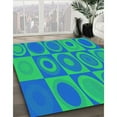 thumbnail image 2 of Ahgly Company Indoor Square Patterned Blue Dress Blue Area Rugs, 8' Square, 2 of 6