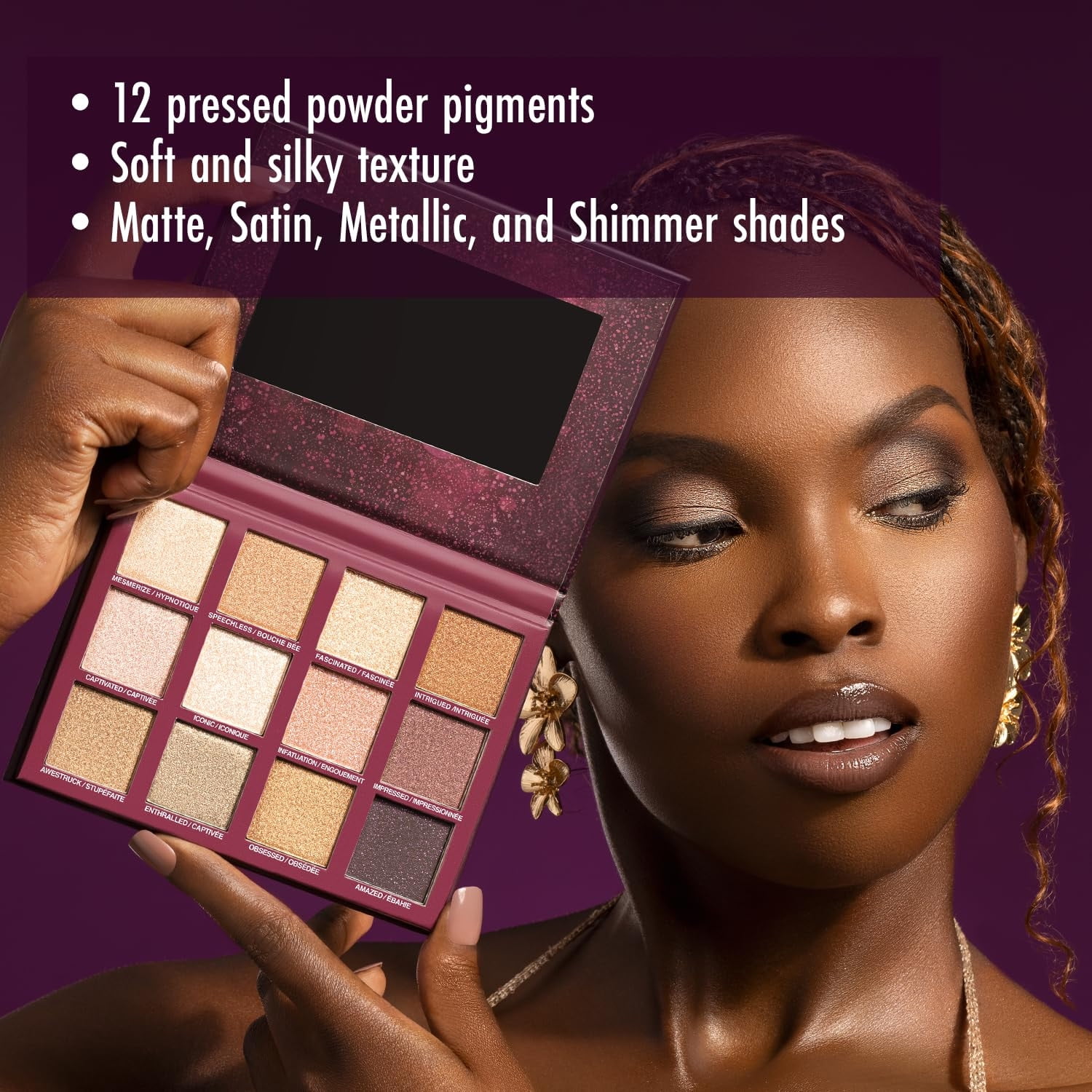 Black Radiance Brilliant Effects Eye Shadow Palette - Starstruck
