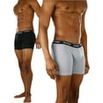 thumbnail image 5 of ToBeInStyle Men's Pack of 6 Thick Knocker Waistband Boxer Briefs Underpants - 2X-Large, 5 of 7