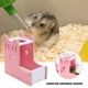 thumbnail image 1 of Rata Hamster Automático Mascota Botella de agua potable Alimentador de alimentos Casa de nido de hámster, 1 of 6