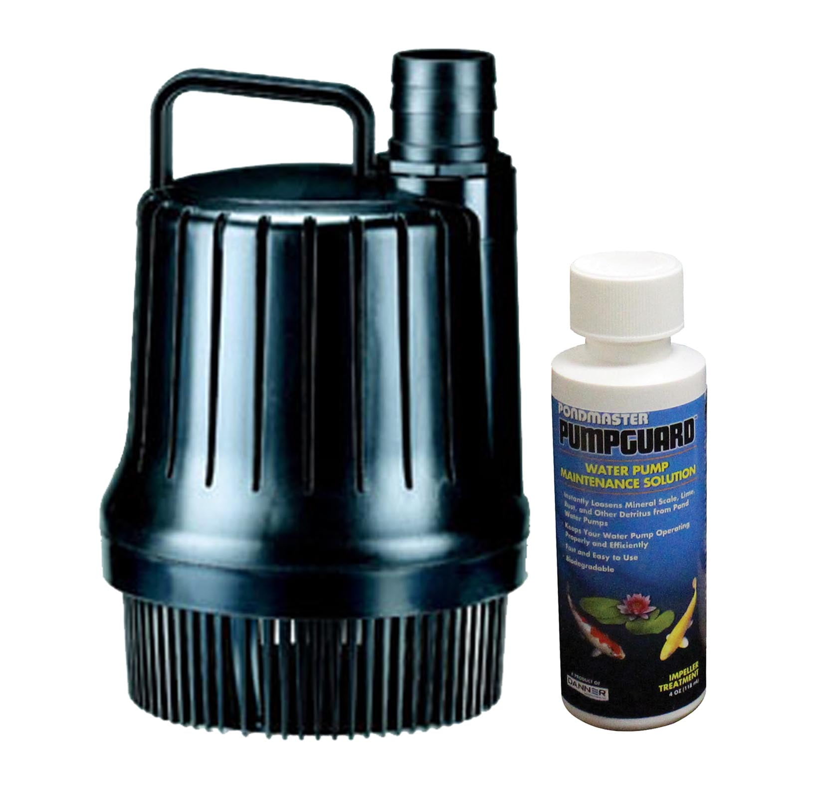Pondmaster Magnetic Drive 3000 GPH Garden Pond Waterfall Pump w Solution | 02660 by Pondmaster