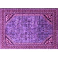 thumbnail image 1 of Ahgly Company Indoor Rectangle Oriental Purple Industrial Area Rugs, 3' x 5', 1 of 4