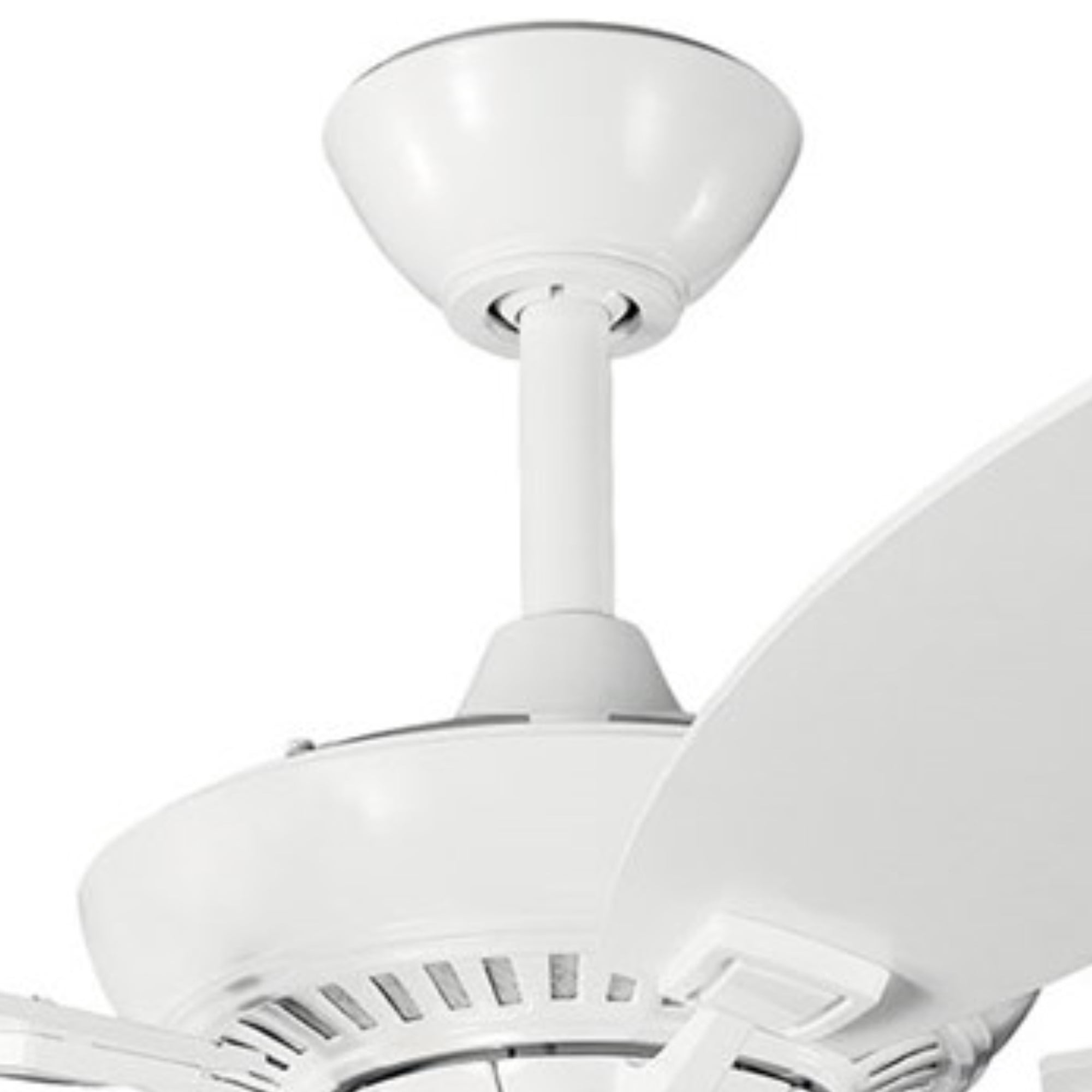 Kichler Canfield 44" White Ceiling Fan with Pull Chain