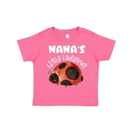 

Inktastic Nana s Little Ladybug Gift Toddler Boy or Toddler Girl T-Shirt