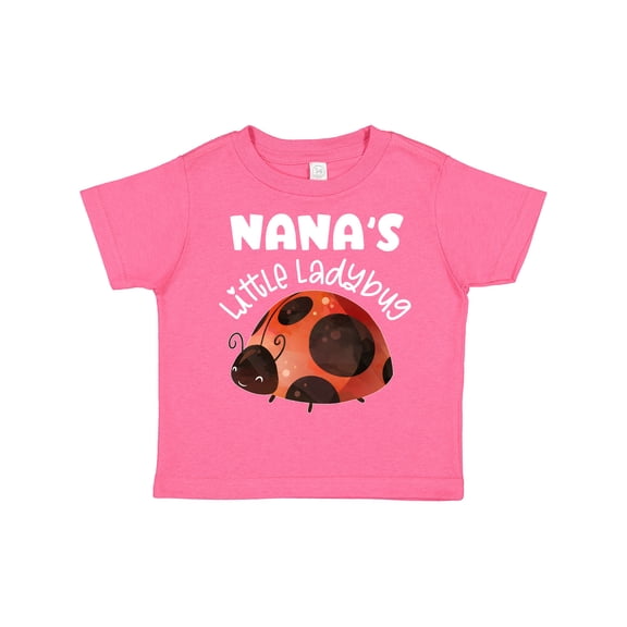 Inktastic Nana's Little Ladybug Boys or Girls Toddler T-Shirt