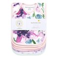 thumbnail image 3 of Burt's Bees Baby Daylily Lap Shoulder Bibs Avo-Crazy One Size, 5 Pack, 3 of 3