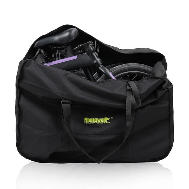 Bolsa de bicicleta plegable eléctrica, bolsa de carga Simple, paquete de almacenamiento portátil, bolsa de almacenamiento de bicicleta plegable ligera, accesorio para bicicleta Rhinowalk 16 pulgadas