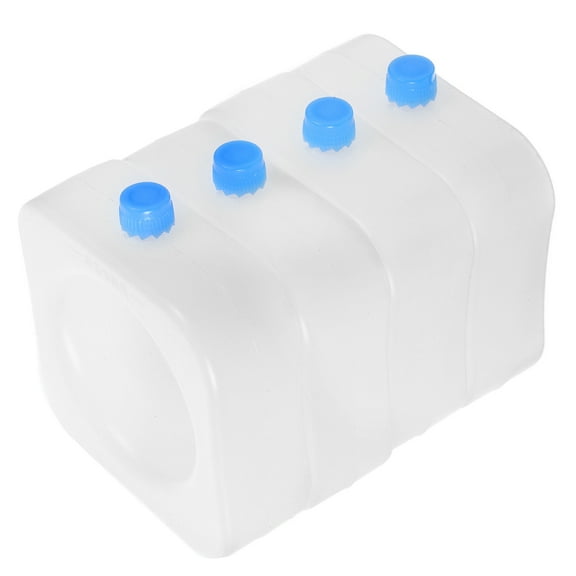 WORGEOUS Ice Packs 4Pcs Ice Crystal Boxes Ice Blocks Reusable Freezer Packs Lunch Box Ice Packs for Lunch Bags Cooler Backpack Camping Picnics White