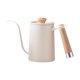 thumbnail image 4 of Vierta sobre de café Mini tetera de agua con mango antiescaldaduras, tetera de café por goteo, tetera pequeña con cuello de cisne de 600ml p Blanco, 4 of 9