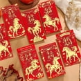 thumbnail image 4 of Chinese Year Red Envelopes Packets For Celebrations Festive Blessings With Traditional Designs Greeting Rack 1st Birthday Girl Blank Birthday Cards with Envelopes Bulk Words of Encouragement Cards, 4 of 8