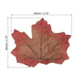 thumbnail image 2 of Uxcell Artificial Leaves Mixed Fall Maple Autumn Fake Leaf Decoration, 4 Assorted Color 200 Pack, 2 of 5