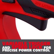 Ecomax EMA2004-003A 20V Cordless Hedge Trimmer 24 – Rechargeable Battery-Powered Garden Trimming Tool with Charger