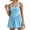 Light Blue, variant on Daznico Women'S Dresses Fit and Flatter All Figures,Tennis Dresses for Women with Shorts 2025 Summer Sleeveless Square Neck Pleated Dress Workout Athletic Outfits,Dresses for Women
