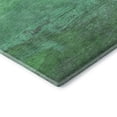 thumbnail image 3 of Addison Rugs Mayfield Premium Machine Washable Transitional Stripes Green Round Rug, 8' X 8' Machine Washable Transitional Stripes Green Oversized Sherpa Throw Blanket, 3 of 6