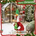 thumbnail image 3 of 23 Inch Christmas Outfit for Porch Goose with Xmas Costume, Holiday Dress Up Decor for Lawn Goose with Clothes, Festive Winter Attire for Garden Decoration, 3 of 5
