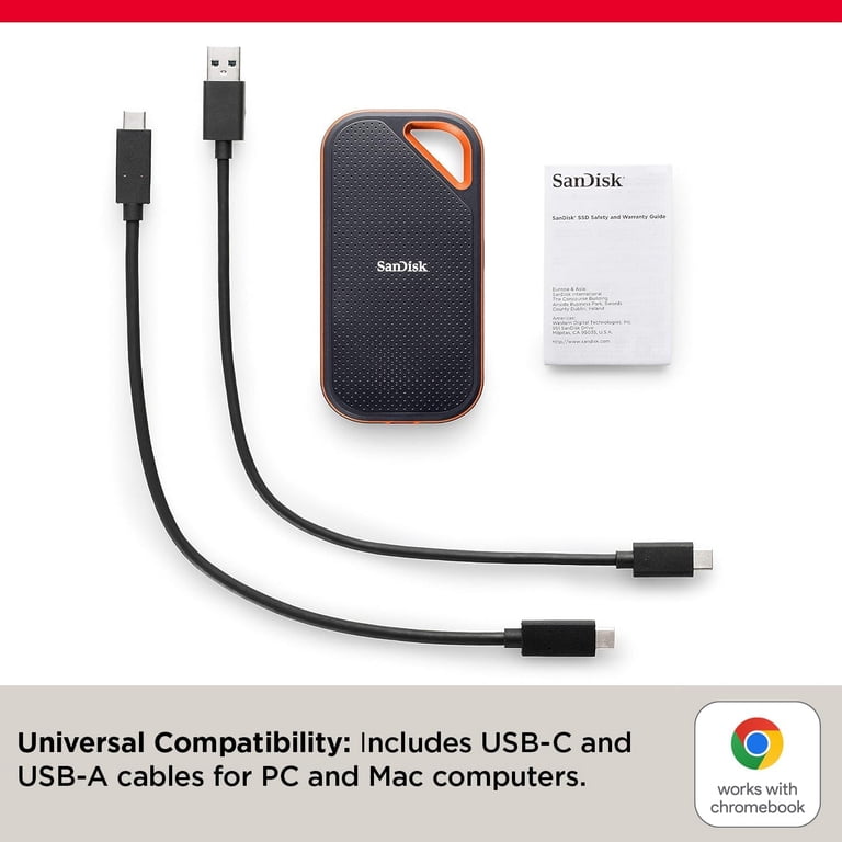 SanDisk 4TB Extreme External Portable SSD - Up to 1050MB/s - USB-C