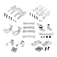 thumbnail image 3 of Kit de piezas para coche RC 1/10, accesorio de copa de dirección, reemplazo directo, portátil premium Plata, 3 of 9