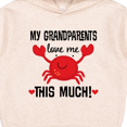 thumbnail image 3 of Inktastic My Grandparents Love Me Toddler Hoodie, 3 of 4