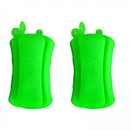 GARENDE 3xFishing Rod Fixed Ball Pole Clip Fishing Rod Holder for Outdoor Boat Fishing 2pcs Green 12mm