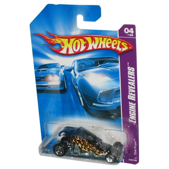 Hot Wheels Engine Revealers 04/04 (2006) Black Tire Fryer Car 060/180