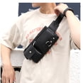 thumbnail image 5 of Bolso Bandolera De Pecho NikouMX Bolso de Pecho pequeño Bolso Deportivo de Hombro Multiusos Bolso de Teléfono Móvil para Hombres Diseño A Prueba de futuro, 5 of 5