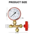 thumbnail image 5 of HVAC Service Manifold Gauge Set Precisions Air Conditioner Maintenance Pressure Gauge Pressure Holding Gauge Simple Use, 5 of 8