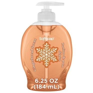 Softsoap Limited Edition Liquid Hand Soap, Gingerbread Scent, 6.25 fl oz Pump Bottle