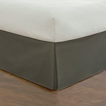 Today's Home Gray Tailored Polyester Bed Skirt, Twin