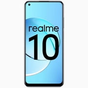 Realme 10 (4G) Dual-SIM 256GB ROM + 8GB RAM (Only GSM | No CDMA) Factory Unlocked 4G/LTE Smartphone (Rush Black) - International Version