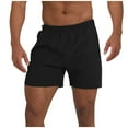 thumbnail image 1 of Short Cargo Shorts For Men Mens Cargo Shorts Men's 5 Inch Running Athletic Shorts with Pockets Quick Dry Lightweight Gym Workout Shorts, Elastic Waist, 1 of 6