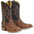 thumbnail image 3 of Men's Tin Haul Mesquite Boots with Long Live Cowboys Sole Handcrafted Brown, 3 of 3
