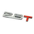 thumbnail image 4 of Soumake 3D Metal 1.6 1.8 2.0 3.0 T Logo Emblem Badge Car Styling Stickers Decals Decor, 4 of 6