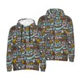 thumbnail image 6 of Bingfone Barbeque Men's Drawstring Hoodie Long Sleeve Pocket Sweatshirts-4X-Large, 6 of 6