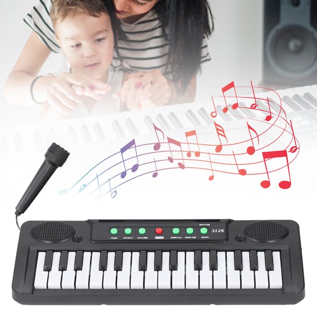 Piano para niones, ritmo teclado musical efectos de sonido canciones de demostración