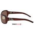 thumbnail image 3 of Costa Del Mar Copper 580P Polarized Rectangular Sunglasses IB 10 OCP, 3 of 3