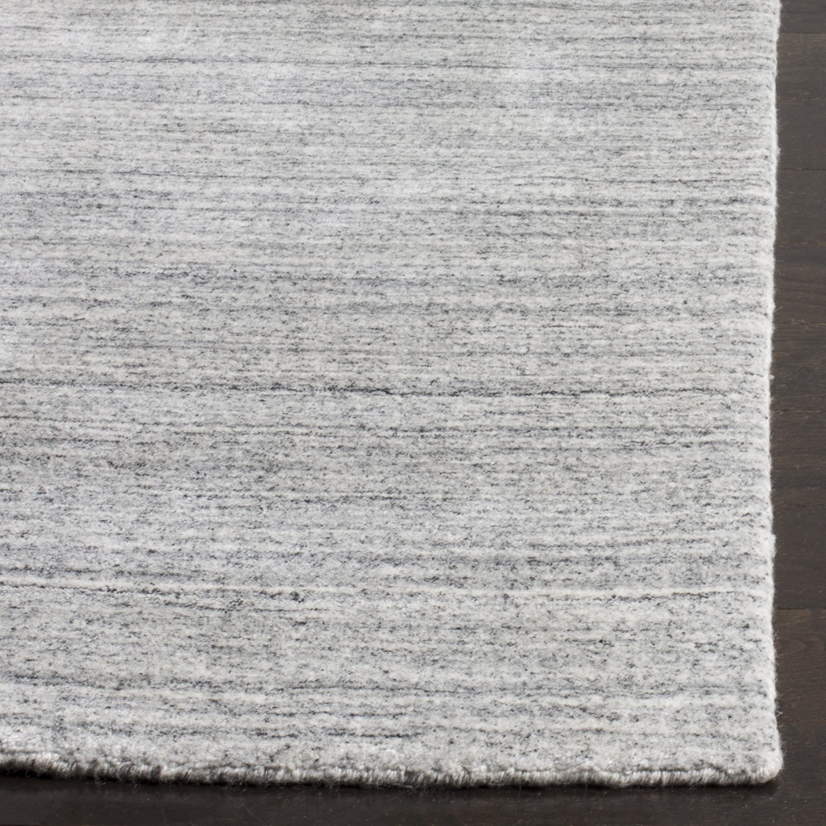 SAFAVIEH Mirage Branislav Solid Area Rug, Ash, 11' x 15'