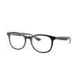 thumbnail image 5 of Ray-Ban RB5356 Optics Glasses, Prescription Eyeglasses with Case, Demo Lens/Black On Transparent, Size 52, 5 of 8