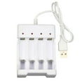 thumbnail image 6 of USB Plug Fast Battery Charger For AA AAA Rechargeable Batteries 4 Slots F0N5, 6 of 9