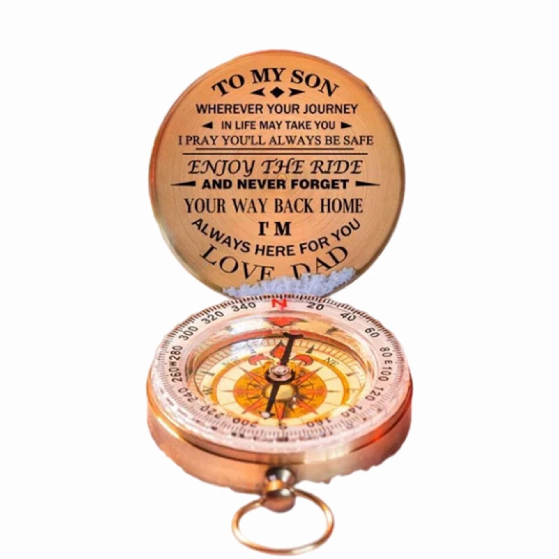 Camping Survival Luminous Compass Portable Luminous Compass Riding Equipment