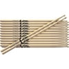 Promark 12-Pair American Hickory Drumsticks Nylon Jazz