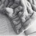 thumbnail image 6 of Nanshing Allea Plush Throw Blanket, Grey, 50" x 60", 6 of 7