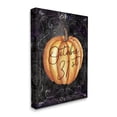 thumbnail image 2 of Stupell Industries October 31st Halloween Pumpkin Holiday Painting Gallery Wrapped Canvas Print Wall Art, 2 of 5
