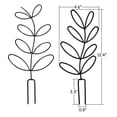 thumbnail image 4 of Destyer 2-Piece Stackable Plastic Plant Climbing Trellis For Indoor Potted Plants, 4 of 6