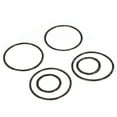 thumbnail image 3 of 6pcs Carbon Fiber Door Audio Speaker Trim Rings Fit for X5 X6 F15 F16 2014-2017 LHD RHD, 3 of 5