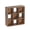 9 Cube-brown, variant on LUCKLIFE 9  Cube Storage Organizer with Open Back and Removable Back Panels, Brown