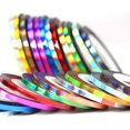 thumbnail image 6 of 36 pcs 1mm 2mm 3mm Popular Nail Striping Tape Line for Nails Decorations DIY Nail Art Self-Adhesive Decal Tools, 6 of 9